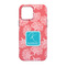 Coral & Teal iPhone 13 Tough Case - Back