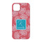 Coral & Teal iPhone 14 Case - Back