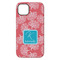 Coral & Teal iPhone 14 Pro Max Tough Case - Back