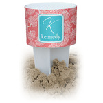 Coral & Teal Beach Spiker Drink Holder (Personalized)