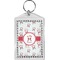 Santa Claus Bling Keychain (Personalized)