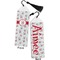 Santa Claus Bookmark with tassel - Front and Back