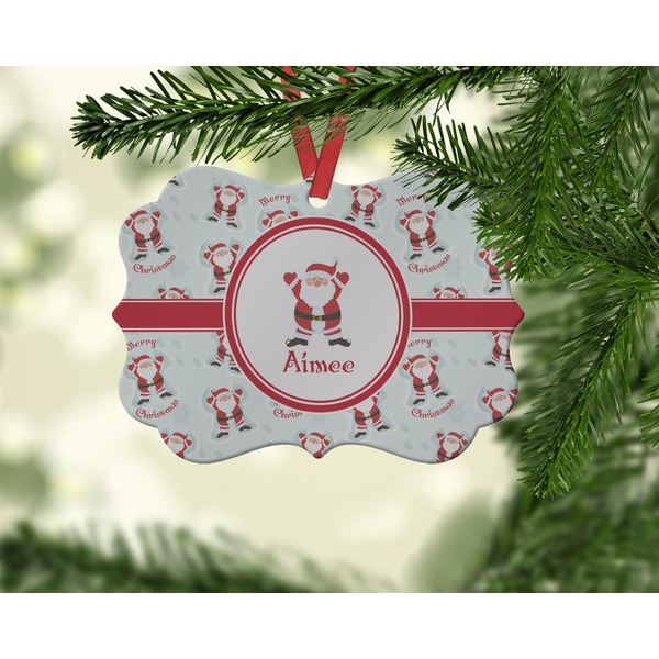 Santa Claus Christmas Ornament (On Tree)