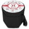 Santa Claus Collapsible Personalized Cooler & Seat (Closed)