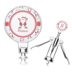 Santa Clause Making Snow Angels Corkscrew (Personalized)