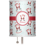 Santa Clause Making Snow Angels 7" Drum Lamp Shade (Personalized)