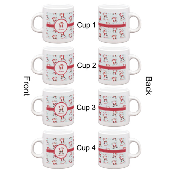 Santa Claus Espresso Cup Set of 4 - Apvl