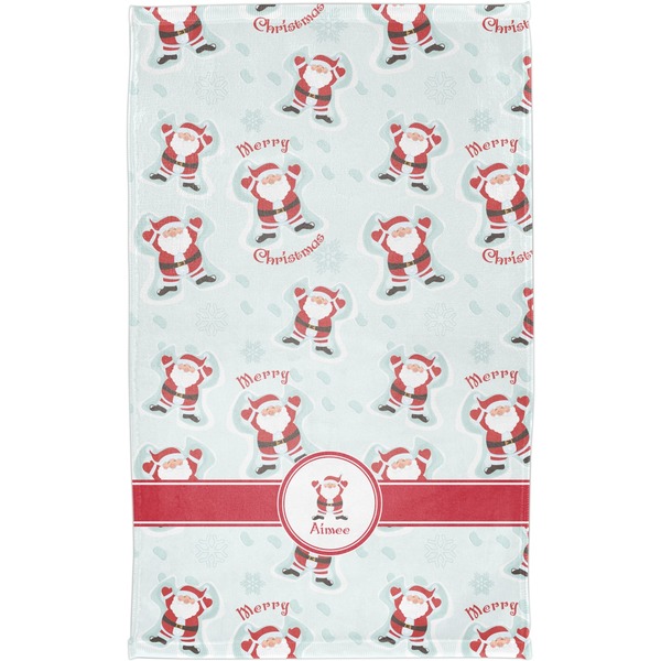 Santa Claus Finger Tip Towel - Full View