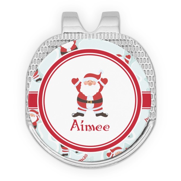 Santa Claus Golf Ball Hat Marker Hat Clip