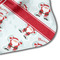 Santa Claus Hooded Baby Towel- Detail Corner