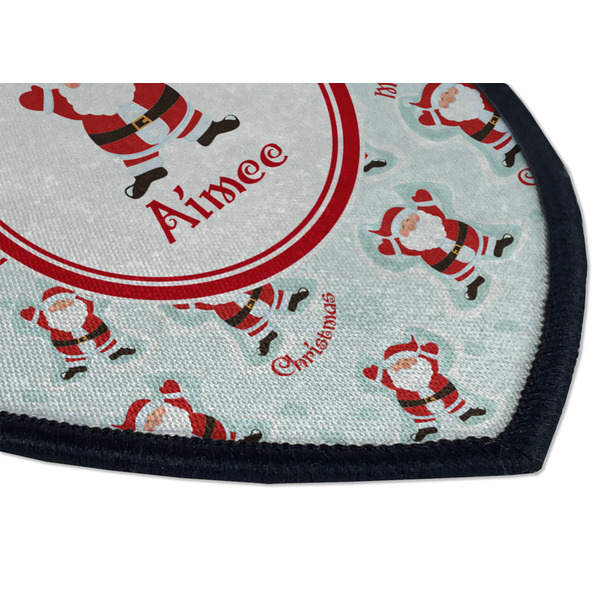 Santa Claus Iron on Shield 3 Detail