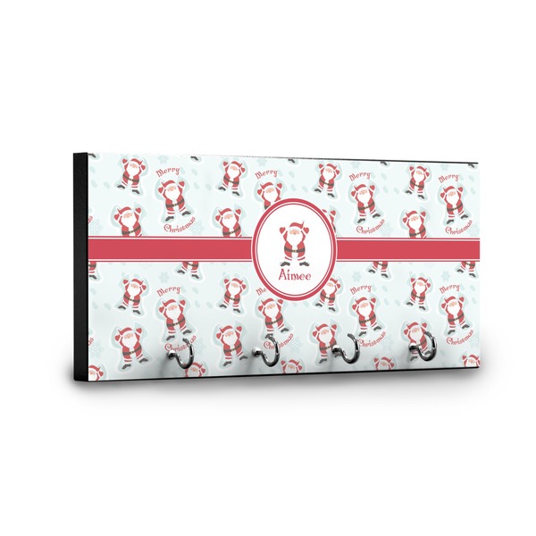 Santa Claus Key Hanger - Front View with Hooks