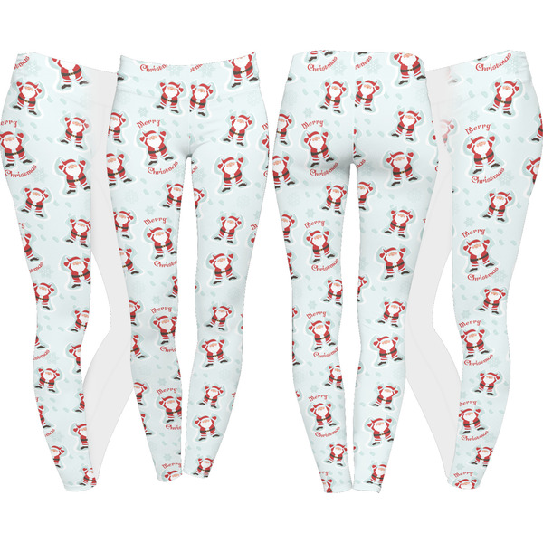 Santa Claus Leggings Turn Around - Apvl