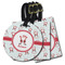 Santa Claus Luggage Tags - 3 Shapes Availabel