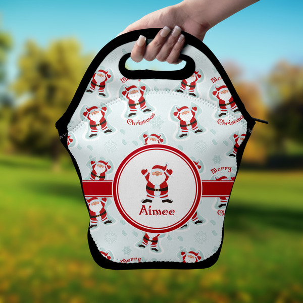 Santa Claus Lunch Bag - Hand