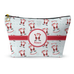 Santa Clause Making Snow Angels Makeup Bag (Personalized)