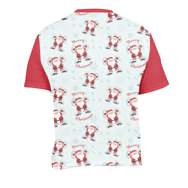 Santa Claus Men's Crew Neck T Shirt Medium - Back