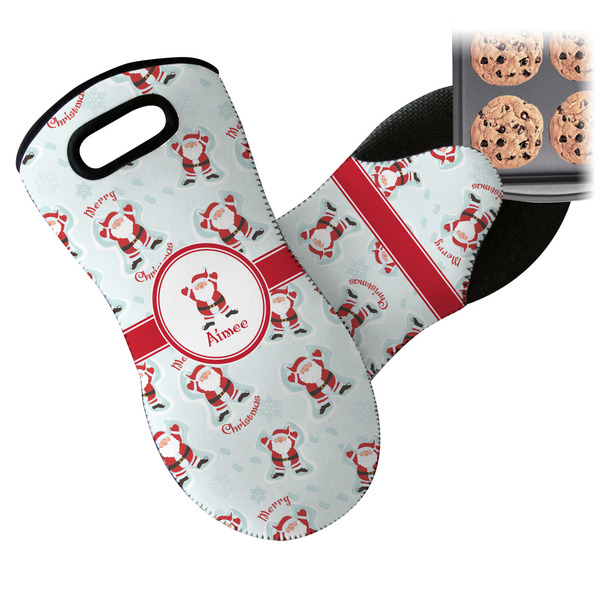 Santa Claus Neoprene Oven Mitt