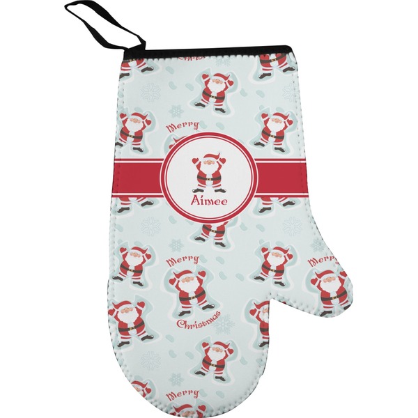 Santa Claus Personalized Oven Mitt