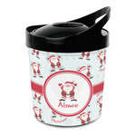 Santa Clause Making Snow Angels Plastic Ice Bucket (Personalized)