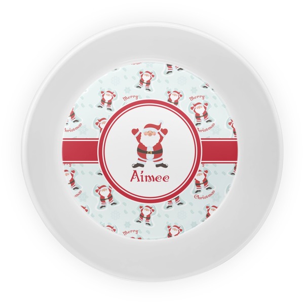 Santa Claus Melamine Bowl - Center