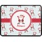 Santa Claus Rectangular Trailer Hitch Cover (Personalized)