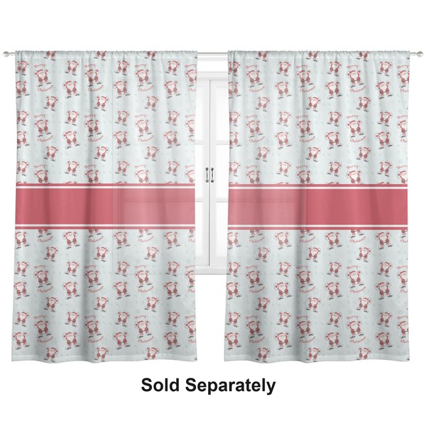 Santa Claus Sheer Curtains