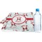 Santa Claus Sports Towel Folded with Water Bottle
