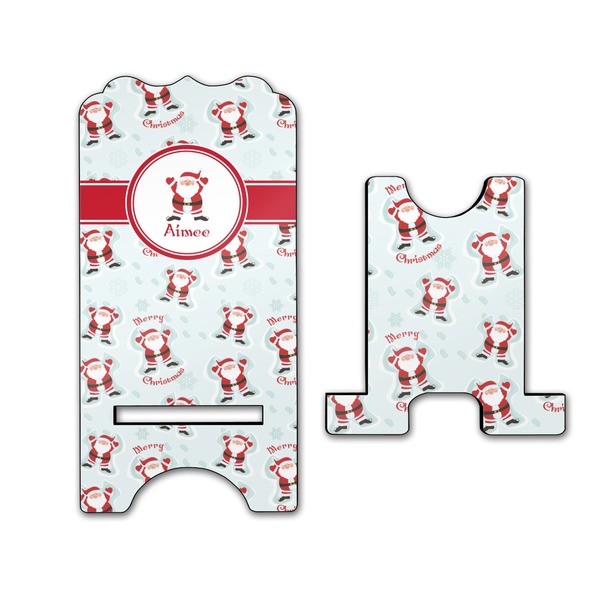 Santa Claus Stylized Phone Stand - Front & Back - Large
