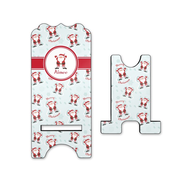 Santa Claus Stylized Phone Stand - Front & Back - Small