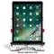 Santa Claus Stylized Tablet Stand - Front with ipad