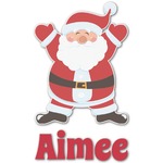 Santa Clause Making Snow Angels Graphic Decal - Custom Sizes (Personalized)