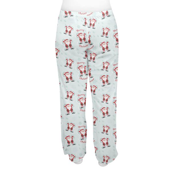 Santa Claus Women's Pj on model - Back