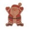 Santa Claus Wooden Sticker Medium Color - Main