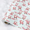 Santa Claus Wrapping Paper Rolls- Main