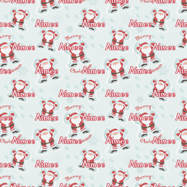 Santa Claus Wrapping Paper Square