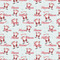 Santa Claus Wrapping Paper Square