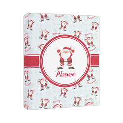 Santa Clause Making Snow Angels Canvas Print (Personalized)
