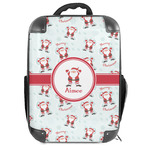 Santa Clause Making Snow Angels Hard Shell Backpack (Personalized)