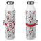 Santa Clause Making Snow Angels 20oz Water Bottles - Full Print - Approval