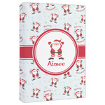 Santa Clause Making Snow Angels Canvas Print - 20x30 (Personalized)