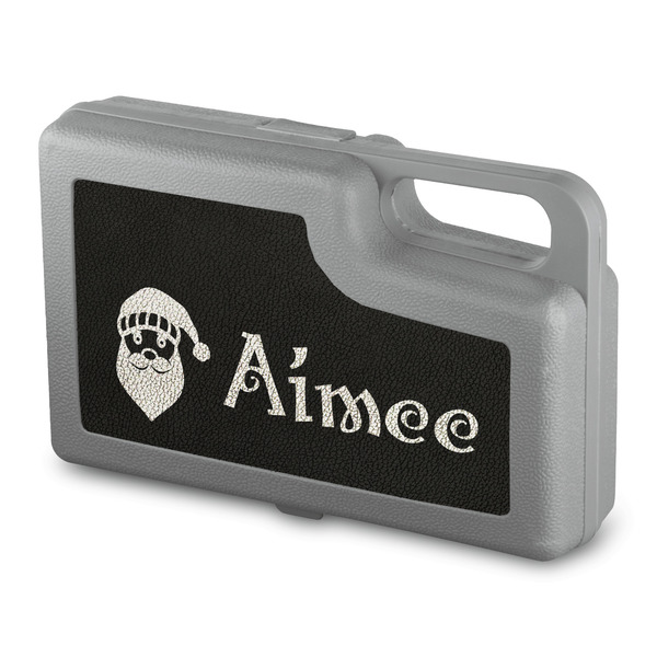 Custom Santa Clause Making Snow Angels 27 Piece Automotive Tool Kit (Personalized)