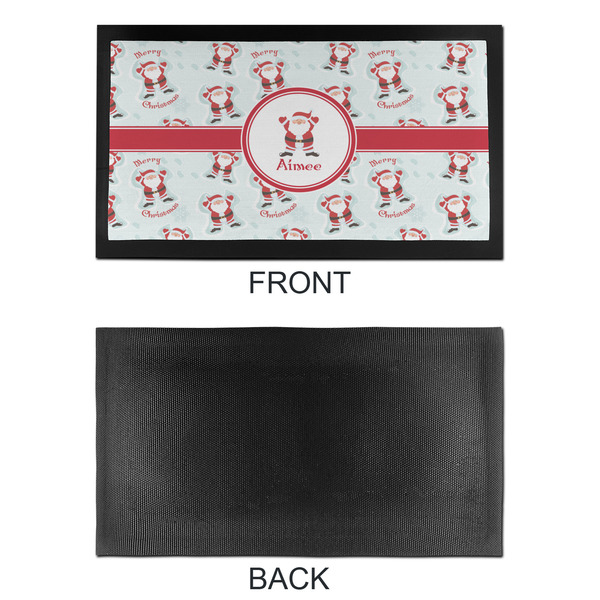 Santa Clause Making Snow Angels Bar Mat - Small - APPROVAL