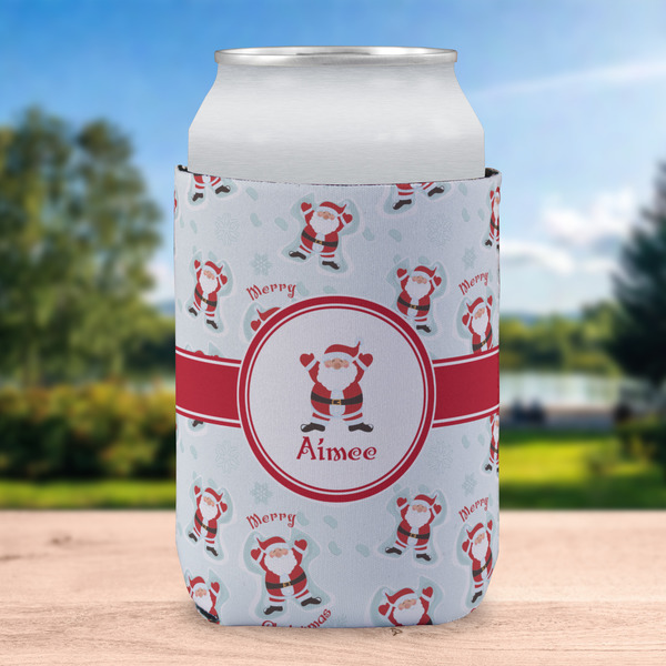 Santa Clause Making Snow Angels Can Sleeve - LIFESTYLE (single)