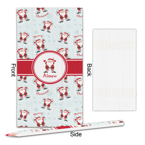 Santa Clause Making Snow Angels Colored Pencils - Approval