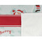 Santa Clause Making Snow Angels Cooling Towel- Detail