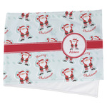 Santa Clause Making Snow Angels Cooling Towel (Personalized)
