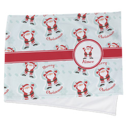 Santa Clause Making Snow Angels Cooling Towel (Personalized)
