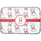 Santa Clause Making Snow Angels Dish Drying Mat w/ Name or Text