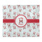 Santa Clause Making Snow Angels Duvet Cover - King - Front
